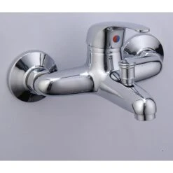 Mitigeur Mécanique De Baignoire Chrome Brillant Nerea