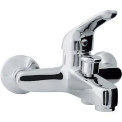 Mitigeur Mécanique De Baignoire Chromé Brillant, ROUSSEAU Sun