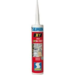 Mastic Multiusage Blanc En Cartouche 290 Ml, SEMIN