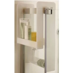 Etagère De Bain / Douche à Suspendre, Blanc, Malice