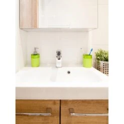 Plan Vasque Simple Remix Céramique L.61 X P.35 Cm -Offres Salle De Bains Boutique 14 1