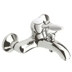 Mitigeur Mécanique De Baignoire Chromé Brillant, LAGGI Chester