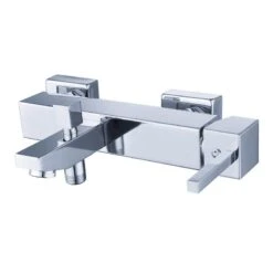 Mitigeur Mécanique De Baignoire Chrome Brillant, SENSEA