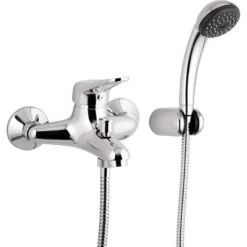 Mitigeur Mécanique De Baignoire Chrome, REMER Kiss Avec Duplex