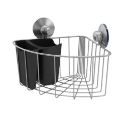 Panier De Bain / Douche D’angle à Ventouser, Chromé, Remix