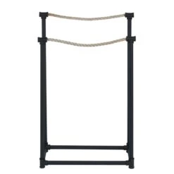 Porte-serviettes à Poser, Wenko Porte-serviettes Osuna Noir