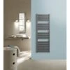 Sèche-serviettes Eau Chaude Acier ACOVA Madras Gris Aluminium, 625 W