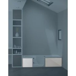 Tablier De Baignoire En Niche L.90 X L.170 Cm Duo Kinedo Modèle Gauche, KINEDO