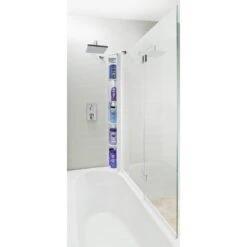 Pare-baignoire 2 Volets Pivotant H.140.15 X L.110 Cm Screen Pro Folding