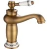 Mitigeur De Lavabo Bronze Brossé, ROUSSEAU Marple