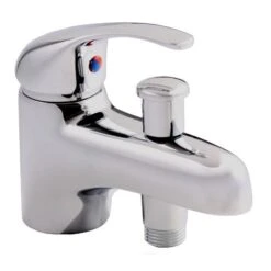 Mitigeur Monotrou De Baignoire Chromé Brillant Edona