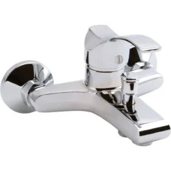 Mitigeur Mécanique De Baignoire Chromé Brillant, LAGGI Swell