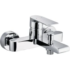 Mitigeur Mécanique De Baignoire Chromé Brillant, ROUSSEAU Norde