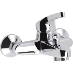 Mitigeur Mécanique De Baignoire Chromé Brillant, LAGGI Modena