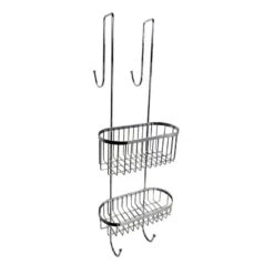 Etagère De Bain / Douche à Suspendre, Chromée, Cadi