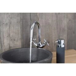 Mélangeur De Lavabo Chromé Brillant, SENSEA Nosu -Offres Salle De Bains Boutique 4 7