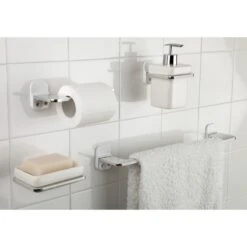 Dérouleur Papier Toilette Aluminium Sans Couvercle Flat -Offres Salle De Bains Boutique 5 14