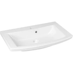 Plan Vasque Simple Image Marbre De Synthèse 74.8 Cm