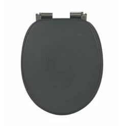 Abattant Frein De Chute Gris Bois Compressé, SENSEA Blanka