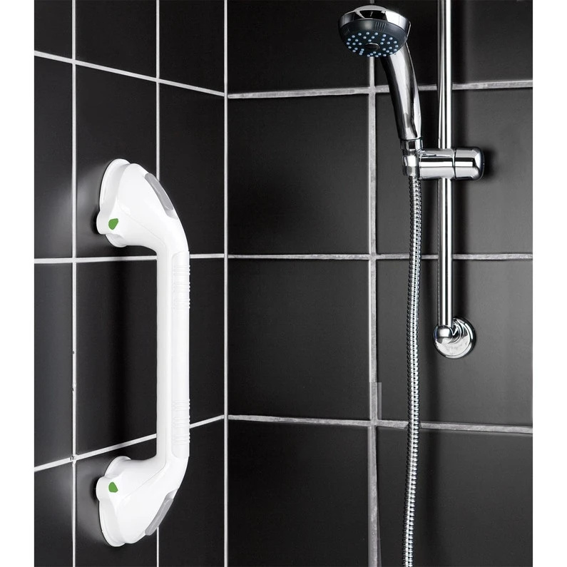 Barre Ventouse à Fixer, Plastique, L.42 Cm Barre Ventouse 42 Cm Blanc 2 Barre Ventouse à Fixer, Plastique, L.42 Cm Barre Ventouse 42 Cm Blanc – Image 2