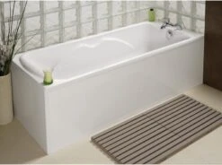 Tablier De Baignoire Tablier De Baignoire Clip’s L.75.5 X L.54 Cm Blanc, ALLIBER