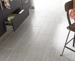 Carrelage Sol Et Mur Forte Effet Bois Gris Zen L.30 X L.60.4 Cm