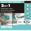 Colle Et Joint Pâte, Blanc DESVRES, 0.9 Kg