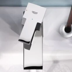 Mitigeur De Lavabo Chromé, GROHE Sail Cube -Offres Salle De Bains Boutique 8 3
