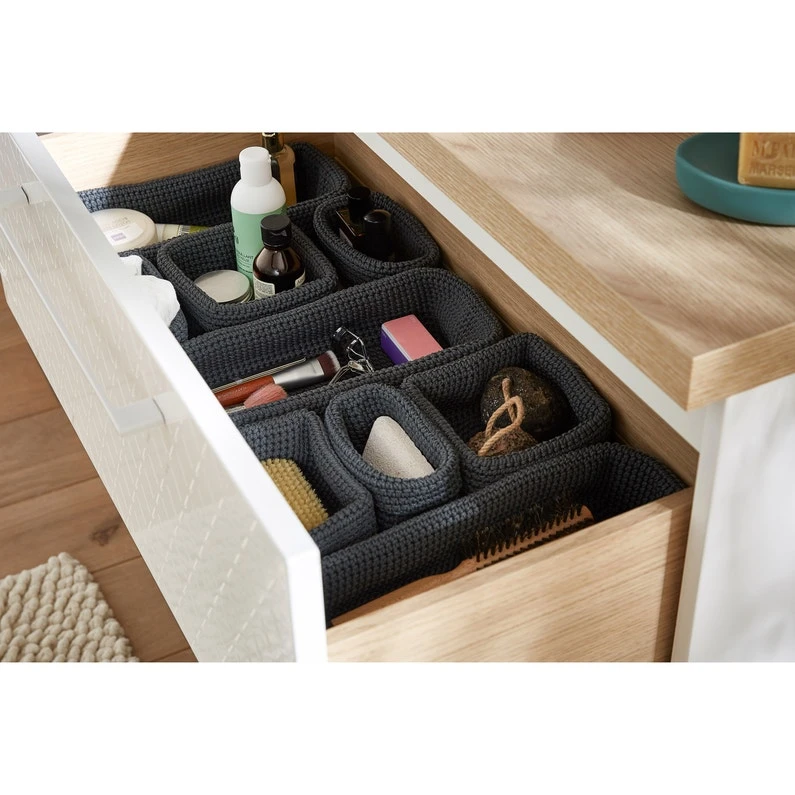 Lot De 3 Paniers En Polypropylène Souple Paris N°1, Remix 4 Lot De 3 Paniers En Polypropylène Souple Paris N°1, Remix – Image 4