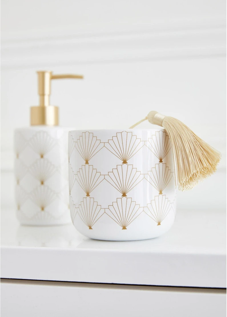 Boîte à Coton Gatsby Gold, Blanc 2 Boîte à Coton Gatsby Gold, Blanc – Image 2