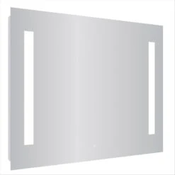 Miroir Lumineux Avec éclairage Intégré, L.105 X H.70 Cm Easy