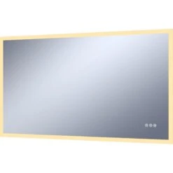 Miroir Lumineux Avec éclairage Intégré, L.120 X H.70 Cm Remelio