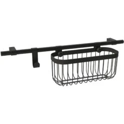 Patère 1 Tête Black 0 Credence