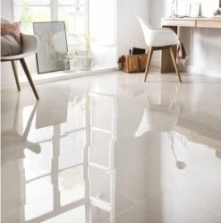 Carrelage Sol Intenso Effet Marbre Beige Madras L.60.0 X L.60.0 Cm ARTENS