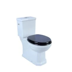 Pack WC à Poser Sortie Horizontale, Bride Ouverte émaillée, SENSEA Charm