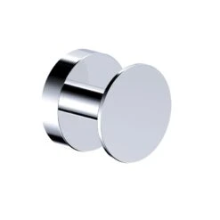 Patère 1 Tête Chrome Style Grand