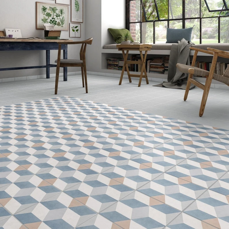 Carrelage Sol Et Mur Forte Effet Carreau De Ciment Gris Clair Patrimony L.20 X L 1 Carrelage Sol Et Mur Forte Effet Carreau De Ciment Gris Clair Patrimony L.20 X L