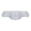 Porte-savon Verre Modul Rectangulaire, Transparent