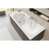 Baignoire îlot Rectangulaire L.160x L.70 Cm Blanc, VILLEROY & BOCH Libra Crystal