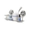 Panier De Bain / Douche à Ventouse, Gris, Petit Bestlock