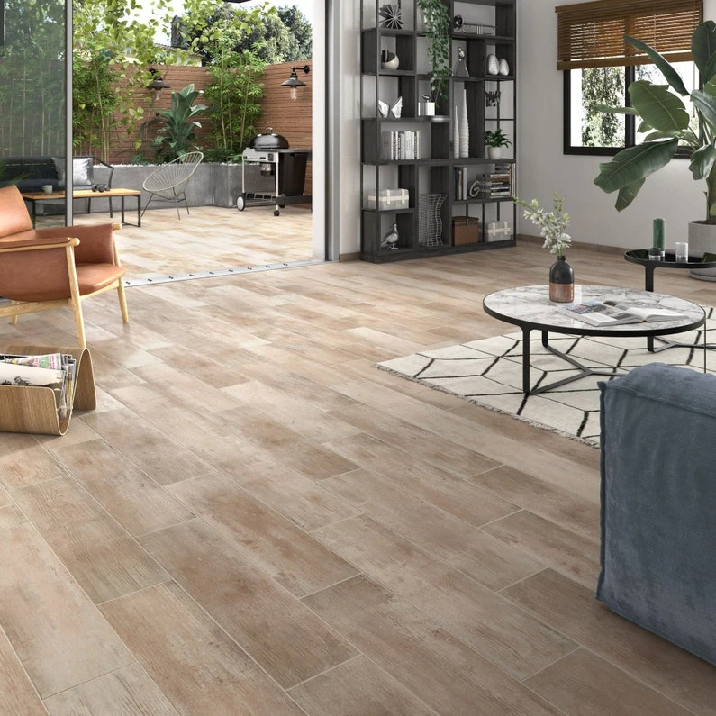 Carrelage Sol Et Mur Forte Effet Bois Beige Flow L.20.2 X L.80.2 Cm 1 Carrelage Sol Et Mur Forte Effet Bois Beige Flow L.20.2 X L.80.2 Cm