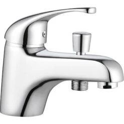 Mitigeur Monotrou De Baignoire Chromé Brillant, ROUSSEAU Cardiff