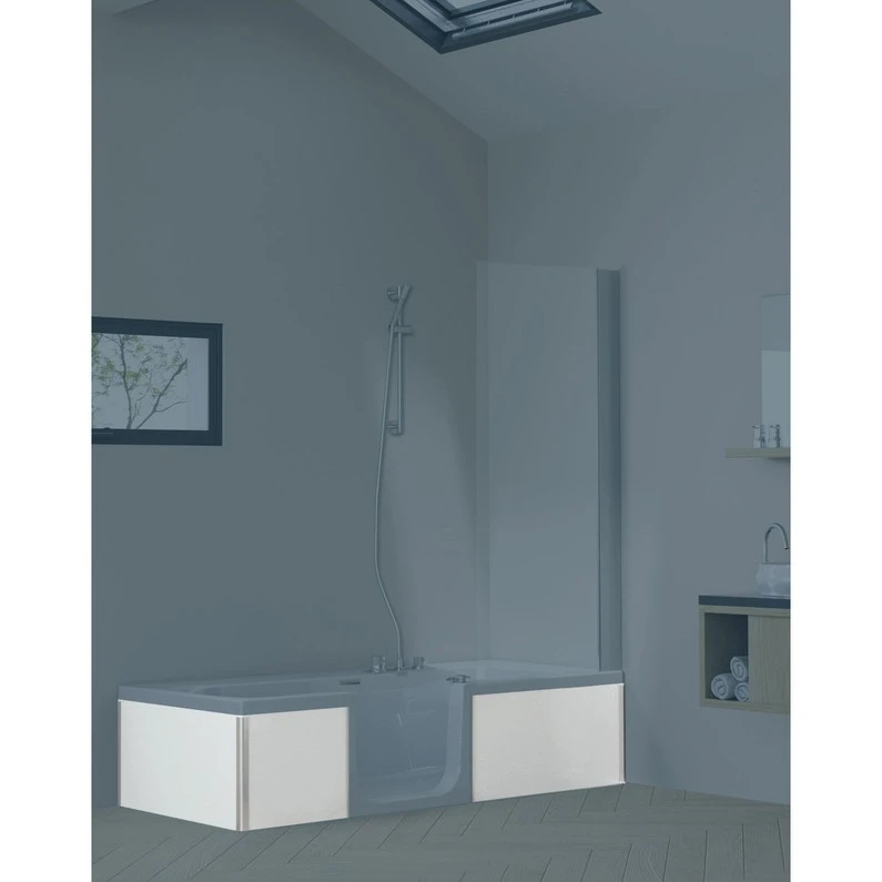 Tablier De Baignoire D’angle L.90 X L.160 Cm Duo Kinedo Modèle Gauche, KINEDO 1 Tablier De Baignoire D’angle L.90 X L.160 Cm Duo Kinedo Modèle Gauche, KINEDO