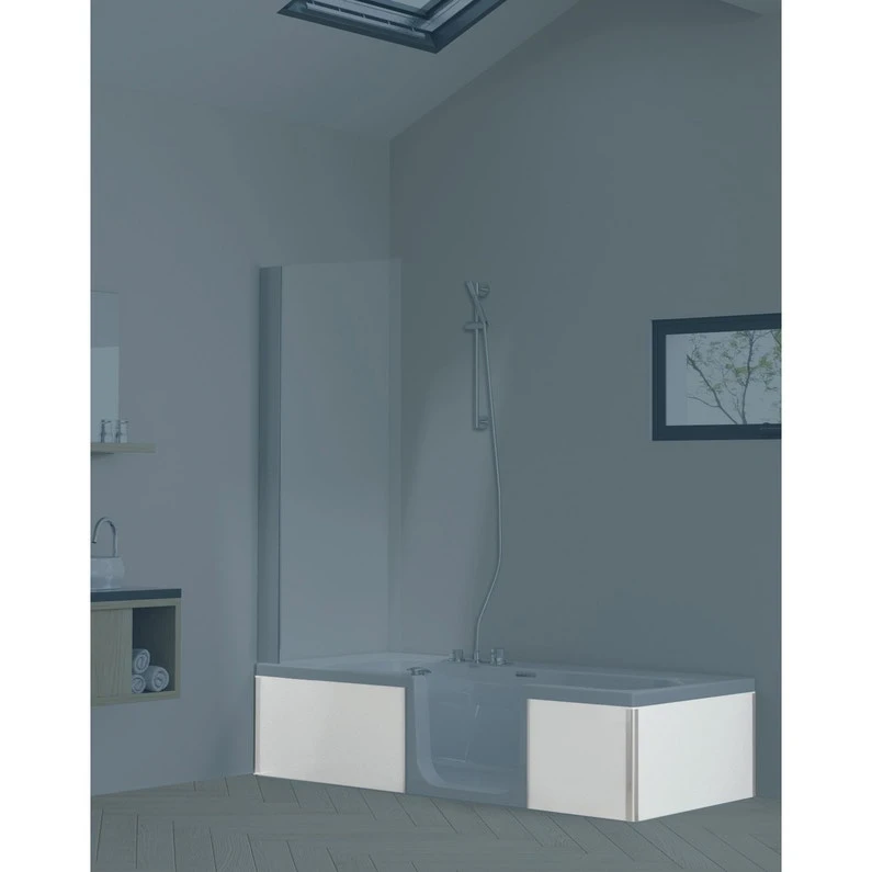 Tablier De Baignoire D’angle L.90 X L.180 Cm Duo Kinedo Modèle Droit, KINEDO 1 Tablier De Baignoire D’angle L.90 X L.180 Cm Duo Kinedo Modèle Droit, KINEDO