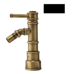 Mitigeur De Bidet Noir Brossé, MARTI 1921 Loft