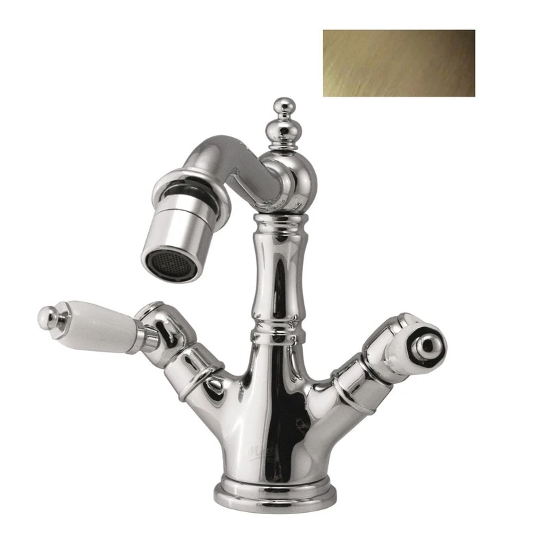 Mélangeur De Bidet Bronze Brillant, MARTI 1921 Barroco 1 Mélangeur De Bidet Bronze Brillant, MARTI 1921 Barroco