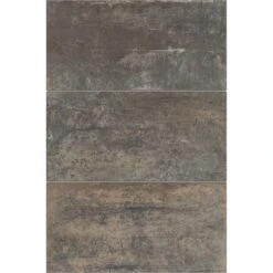 Carrelage Sol Et Mur Forte Effet Métal Rouille Oxy L.30.5 X L.61 Cm