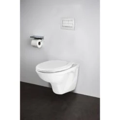 Pack WC Suspendu Bâti Universel Double Lyra Blanche Nf ROCA