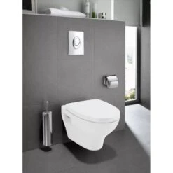 Pack WC Suspendu Bâti Mur Double Rapid Sl Et Pop Chrome GROHE / ROCA