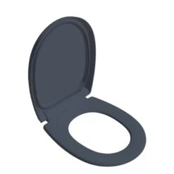 Abattant Frein De Chute Déclipsable Gris Zingué Click’n Clean Silence